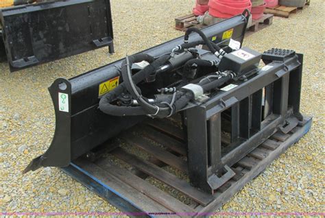 caterpillar skid steer dozer blade